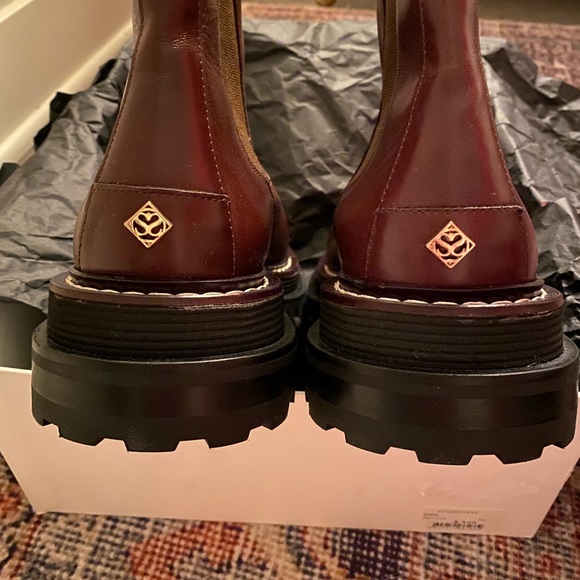 Sandro Noha Leather Ankle Boots - Picture 12 of 12